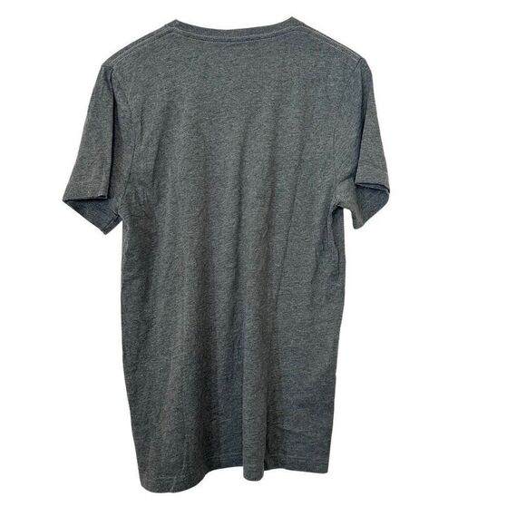 TeePublic Bu Boo The Element Of Surprise Graphic V-Neck Gray T-Shirt Size Large - Picture 4 of 4